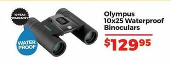 Teds Cameras Olympus 10x25 waterproof binoculars offer