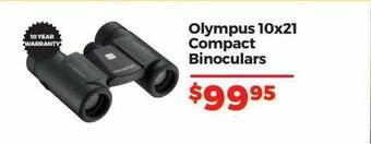 Teds Cameras Olympus 10x21 compact binoculars offer