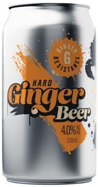 Woolworths Ginger Resistance Hard Ginger Beer Cans 6x330ml offer