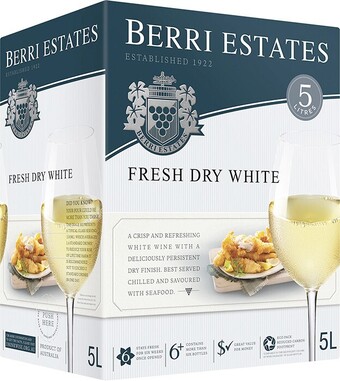 Woolworths Berri Estates 5 Litre Casks offer