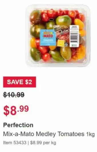 Perfection mix-a-mato medley tomatoes 1kg