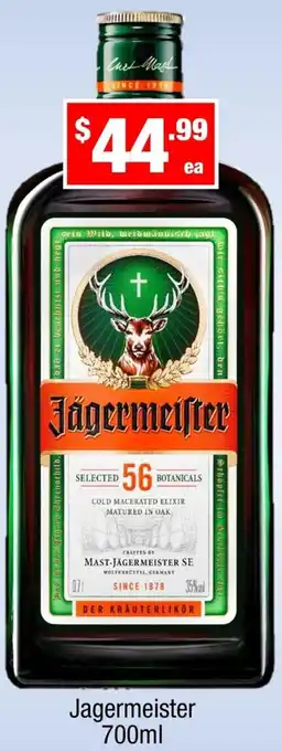 Jagermeister 700ml