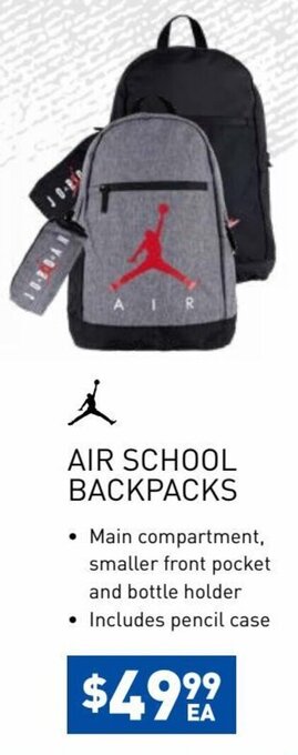 Air School Backpacks