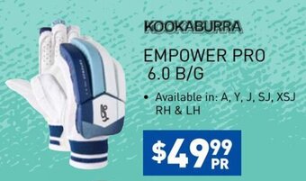 Intersport Kookaburra Empower pro 6.0 B/G offer