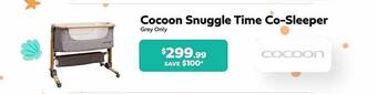 Baby Kingdom Cocoon snuggle time co-sleeper offer