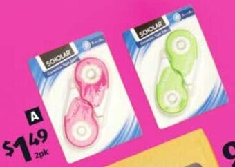 ALDI Correction tape 2pk offer