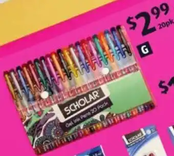Gel ink pens 20pk