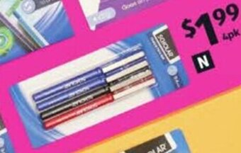 Fineline pens 4pk