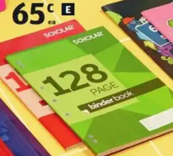 ALDI A4 exercise or binder book .65 offer