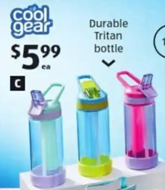 ALDI Coolgear kid's drink bottle 470ml offer