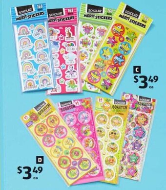 Merit stickers