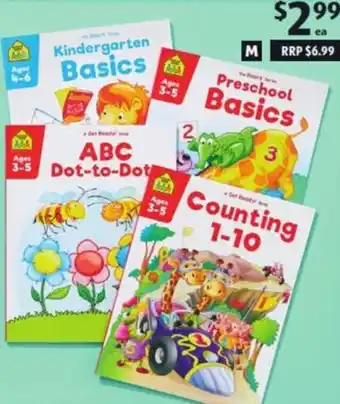 ALDI School zone learning workbooks offer