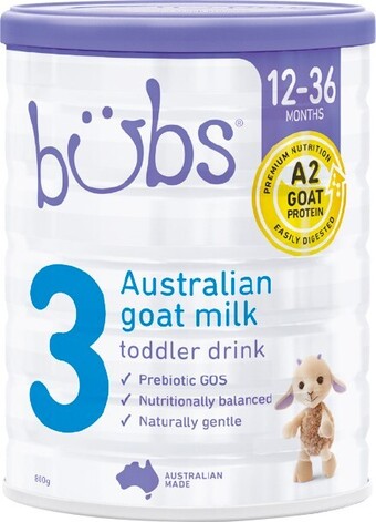 Woolworths Bubs Goat Stage 3 Baby Formula 800g u2013 Limit 2 Per Customer offer