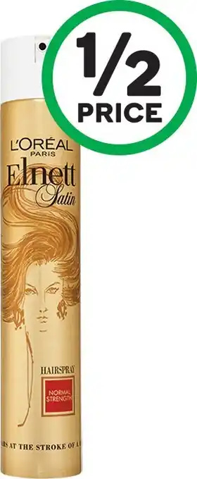 Lu2019Oreal Elnett Satin Hairspray 400ml