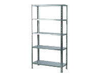 Stratco Stratco Galvanised 5 Shelf Unit offer