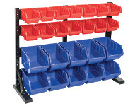 Stratco Stratco Bench Top 24 Bin Storage Rack offer