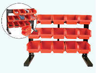 Stratco Stratco Bench Top 15 Bin Storage Rack offer