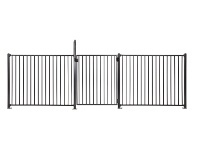 Stratco Stratco Flat Top Pool Fencing Single Gate offer