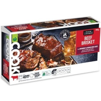 Woolworths Woolworths cook slow cooked beef brisket 700g offer