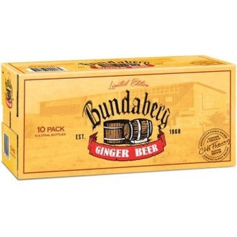 Woolworths Bundaberg ginger beer 10 x 375ml offer