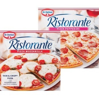 Woolworths Dr oetker ristorante pizza 310-390g – excludes gluten free offer