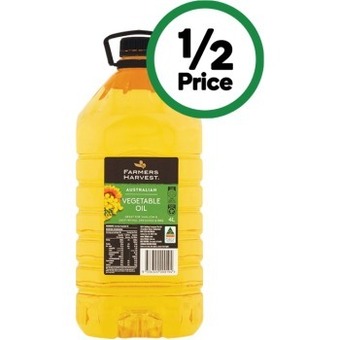 Farmers harvest vegetable oil 4 litre