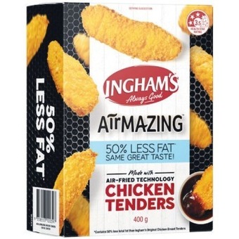 Woolworths Ingham’s airmazing chicken chipees, nuggets or tenders 350-400g offer