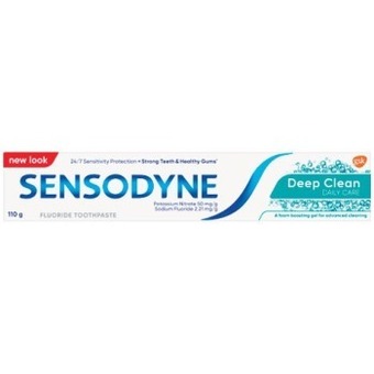 Woolworths Sensodyne deep clean toothpaste 110gδ offer