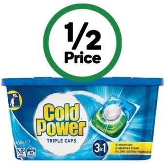 Woolworths Cold power triple capsules pk 30 offer