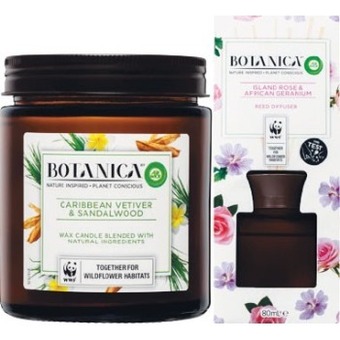 Botanica reeds 80ml or candles 205g