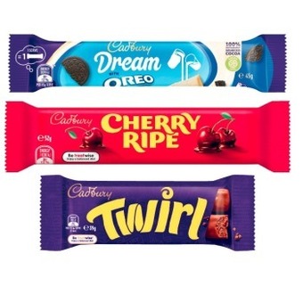 Coles Cadbury medium bars 30g-60g offer