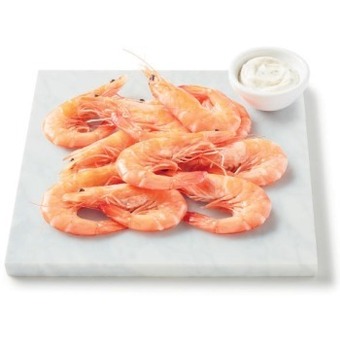 Coles Coles thawed cooked vannamei prawns offer