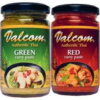 Valcom curry paste 210g-240g