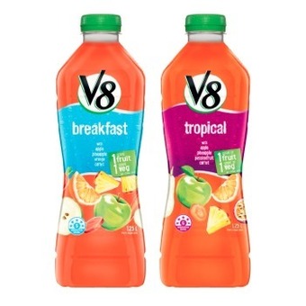 Coles V8 juice 1.25 litre offer