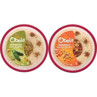 Obela garnished dip 220g