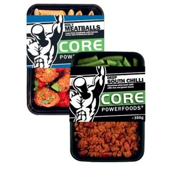 Coles Core powerfoods frozen meal 350g offer