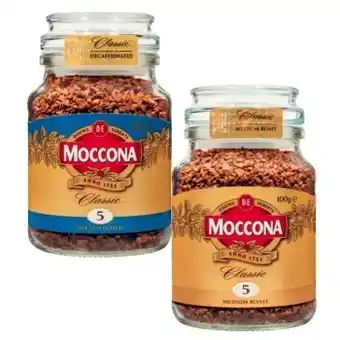 Coles Moccona instant freeze dried 95g-100g offer