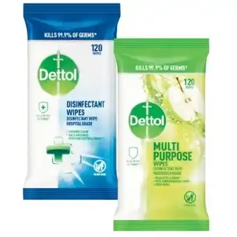 Coles Dettol wipes 120 pack offer