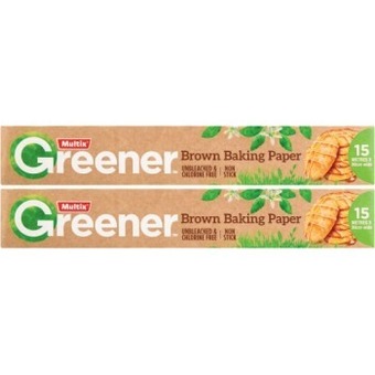 Coles Multix greener brown baking paper 15 metres offer