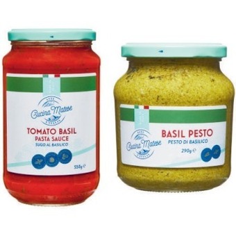 Coles Cucina matese pasta sauce or pesto 290g-550g offer
