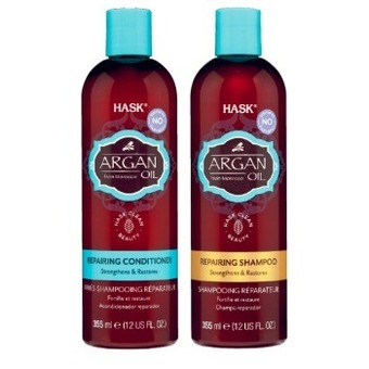 Coles Hask shampoo or conditioner 355ml offer