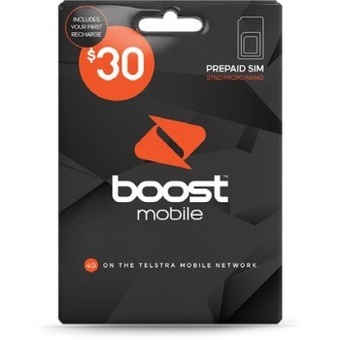 Boost mobile $30 sim pack