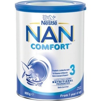 Coles Nestlé nan comfort milk drink stage 3 800g offer