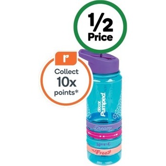 Woolworths Decor pumped bands tritan bottle 750ml offer
