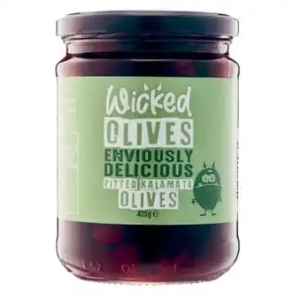 Coles Wicked pitted kalamata olives 425g offer