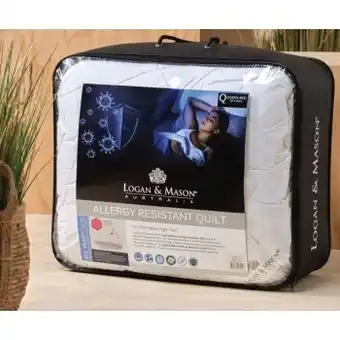 Spotlight Logan & mason allergy resistant quilt offer