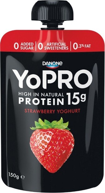 Woolworths Danone YoPRO Pouches 150g offer