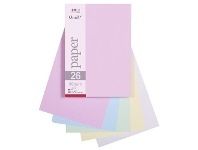 Officeworks Quill A4 Paper Pastel Assorted 250 Pack offer