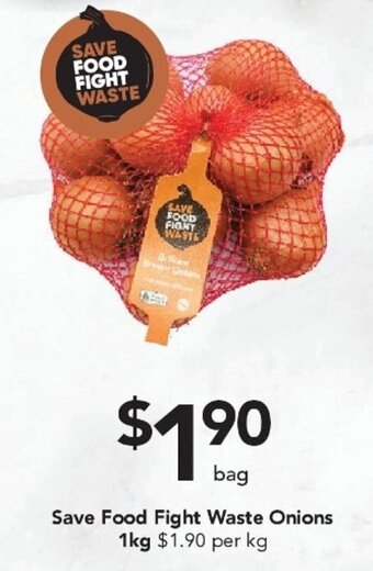 Drakes Save Food Fight Waste Onions 1kg offer