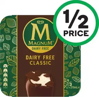 Woolworths Streets Magnum Dairy Free 270ml Pk 3 offer